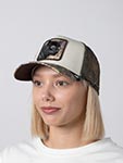 Бейсболка GOORIN BROTHERS арт. 101-2987 (коричневый / белый)